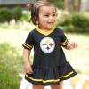 image:imageGerber NFL BabyGirls NFL Team Jersey Dress and Diaper CoverPittsburgh Steelers