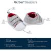 image:imageGerber UnisexBaby Sneakers Crib Shoes Newborn Infant Toddler Neutral Boy GirlCrib ShoeGrey Neutral