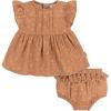 image:imageGerber Baby Girls 2 Piece Dress and Diaper Cover SetDitsy Floral