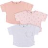 image:imageGerber Baby Girls 3Pack Short Sleeve TeesFlower