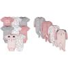 image:imageGerber Baby Girls 8pack Short Sleeve Onesies and 4Pack Sleep N Play Clothing Bundle Bear 69M
