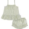 image:imageGerber Baby Girls Sleeveless Tunic Top and Diaper Cover SetPears