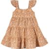 image:imageGerber Girls Toddler Sleeveless Gauze DressGroovy Floral
