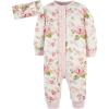 image:imageGerber babygirls 2piece Coverall amp Headband SetRoses
