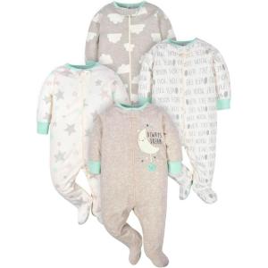 image:image4Pack Baby Neutral Sheep Sleep N PlaysElephants