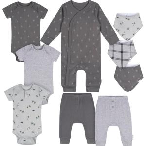 image:imageGerber Baby 9piece Baby Gift Set for Newborn Boys amp Girls  Premium Cotton Baby Essentials Layette SetBuffalo