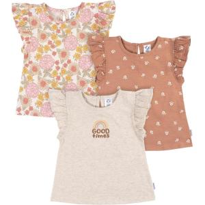 image:imageGerber Baby Girls 3Pack Short Sleeve TeesGood Times