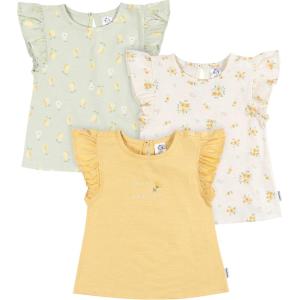 image:imageGerber Baby Girls 3Pack Short Sleeve TeesLove Nature