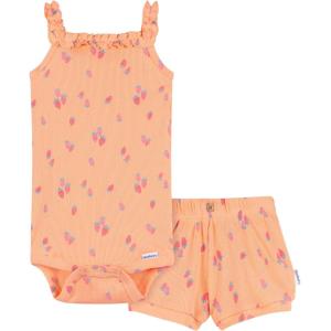 image:imageGerber Baby Girls Bodysuit and Shorts SetStrawberries