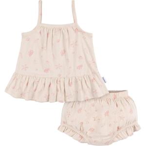image:imageGerber Baby Girls Sleeveless Tunic Top and Diaper Cover SetSeashells