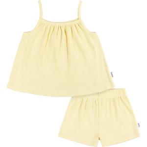 image:imageGerber Baby Girls Toddler Sleeveless Tank Top and Shorts SetYellow