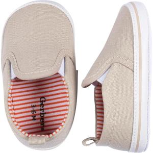 image:imageGerber Baby Newborn Infant Toddler Boy and Girl Slipon Sneaker Crib ShoeKhaki