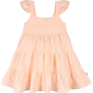 image:imageGerber Girls Toddler Sleeveless Gauze DressBlush