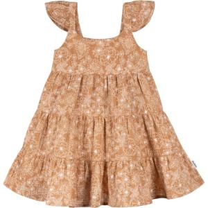 image:imageGerber Girls Toddler Sleeveless Gauze DressGroovy Floral