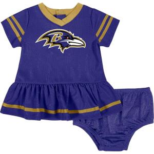 image:imageGerber NFL BabyGirls NFL Team Jersey Dress and Diaper CoverBaltimore Ravens