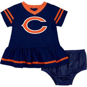image:imageGerber NFL BabyGirls NFL Team Jersey Dress and Diaper CoverChicago Bears