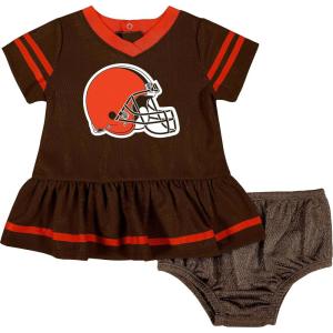image:imageGerber NFL BabyGirls NFL Team Jersey Dress and Diaper CoverCleveland Browns