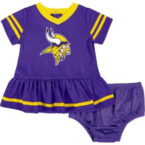 image:imageGerber NFL BabyGirls NFL Team Jersey Dress and Diaper CoverMinnesota Vikings