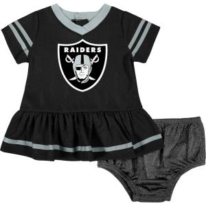 image:imageGerber NFL BabyGirls NFL Team Jersey Dress and Diaper CoverOakland Raiders