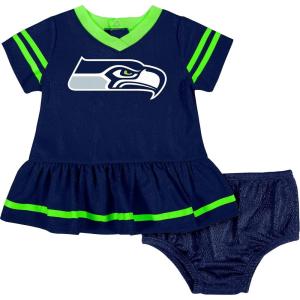 image:imageGerber NFL BabyGirls NFL Team Jersey Dress and Diaper CoverSeattle Seahawks