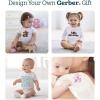 image:imageGerber Baby 3Pack ShortSleeve Slipon ShirtsWhite