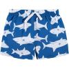 image:imageGerber BabyBoys Toddler Long Sleeved Rashguard Swim Bathing Suit SetBlue and White Sharks
