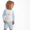 image:imageGerber BabyBoys Toddler Long Sleeved Rashguard Swim Bathing Suit SetSurf