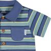 image:imageGerber Baby Boys Cotton Polo RomperBlue  Green