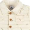 image:imageGerber Baby Boys Cotton Polo RomperPalm Tree Stripe