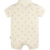 image:imageGerber Baby Boys Cotton Polo RomperPalm Tree Stripe