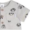 image:imageGerber Baby Boys Cotton Polo RomperPuppy Dog Faces