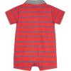image:imageGerber Baby Boys Cotton Polo RomperRed  Blue