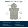 image:imageGerber Baby Boys Hooded Cotton RomperPalms