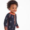 image:imageGerber Baby Boys Toddler Long Sleeve One Piece Sun Protection Rashguard SwimsuitBlue Anchor