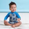 image:imageGerber Baby Boys Toddler Long Sleeve One Piece Sun Protection Rashguard SwimsuitGreen Turtles