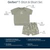 image:imageGerber Baby Boys Toddler Tshirt and Shorts SetPalms
