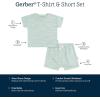 image:imageGerber Baby Boys Toddler Tshirt and Shorts SetWaves