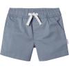 image:imageGerber UnisexBaby Gerber Baby Toddler Unisex Stretch Chino ShortsGreyBlue