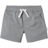 image:imageGerber UnisexBaby Gerber Baby Toddler Unisex Stretch Chino ShortsGreyBlue