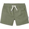 image:imageGerber UnisexBaby Gerber Baby Toddler Unisex Stretch Chino ShortsOliveDark Khaki