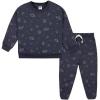 image:imageGerber babyboys Baby Boys Toddler 2piece Fleece Sweatshirt and Jogger SetNavy Space