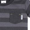 image:imageGerber babyboys Toddler 3pack Short Sleeve Pocket TeesBlue and Gray