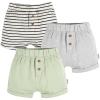 image:imageGerber Baby 3Pack Knit ShortsGreen