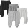 image:imageGerber Baby 4Pack Microfleece PantsGrey