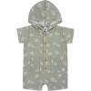 image:imageGerber Baby Boys Hooded Cotton RomperPalms