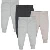 image:imageGerber Baby Boys MultiPack PantsGray HeatherBlack