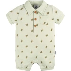 image:imageGerber Baby Boys Cotton Polo RomperTurtle