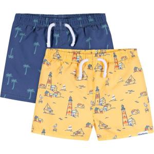 image:imageGerber Baby Boys Toddler 2Pack Swim TrunksLighthouse