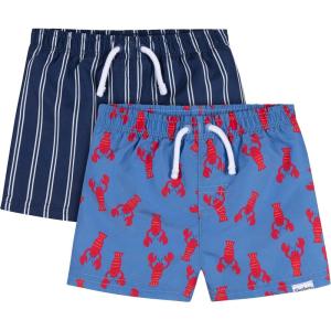 image:imageGerber Baby Boys Toddler 2Pack Swim TrunksLobsters