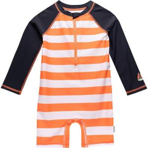 image:imageGerber Baby Boys Toddler Long Sleeve One Piece Sun Protection Rashguard SwimsuitStripe